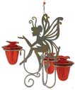 4.8 oz. Fairy Dust Feeder  Orange / Silver  W06HB