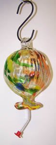 Clever 90015282 Hummingbird Feeder Round Mixed Color 13in