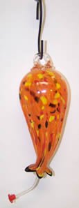Clever 90015322 Hummingbird Feeder Oblong Orange 15in