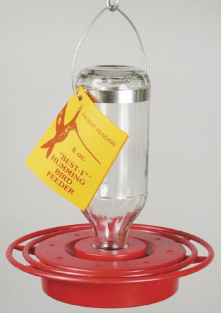 Best Feeders S10203 8 oz. Best1 Hummingbird Feeder